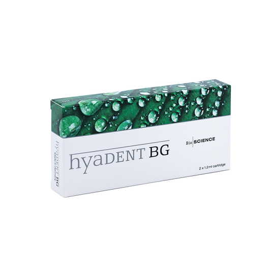 hyaDENT BG – Cross-Linked Hyaluronic Acid Gel
